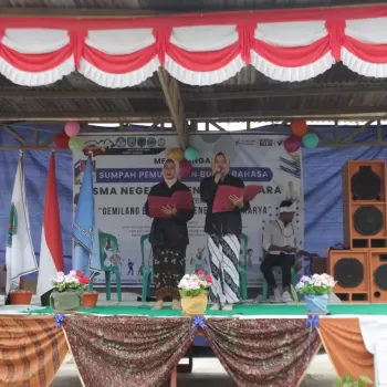 Peringatan sumpah pemuda dan bulan bahasa