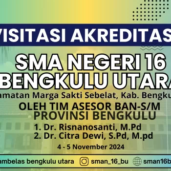 AKREDITASI 2024 SMAN 16 BU