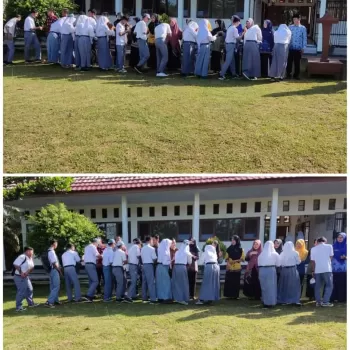 HALAL BIHALAL SMA NEGERI 16 BENGKULU UTARA , Hari Raya Idul 